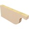 Ekena Millwork 2in. W x 8in. H x 20in. L Del Monte Woodgrain TimberThane Rafter Tail, Primed Tan RFTUR02X08X20DELRCPR - alternate 5